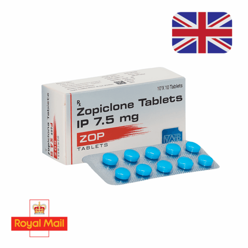 Zopiclone (Generic Zimovane) 7.5mg/10mg – UK Domestic Royal Mail